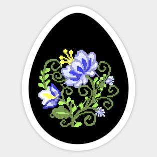 Traditional Easter egg 04 Sticker